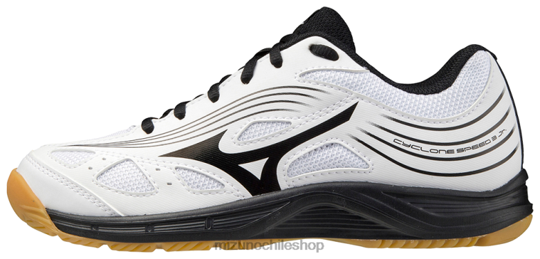 Mizuno Zapatilla de voleibol para niños Cyclone Speed 3. blanco-negro(0090) unisexo zapatos ZH2D2209 Mizuno Chile Mizuno Zapatilla de voleibol para niños Cyclone Speed 3. blanco-negro(0090) unisexo zapatos ZH2D2209 Mizuno Chile