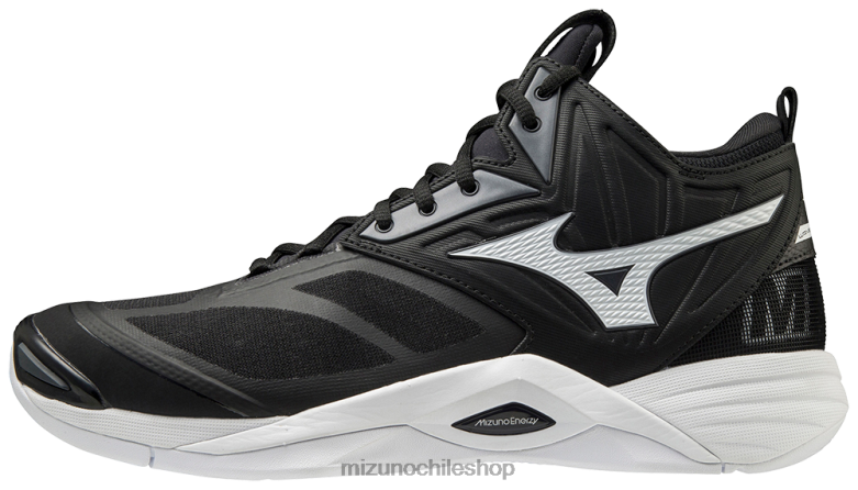 Mizuno Zapatilla de voleibol unisex Wave Momentum 2 Mid blanco-negro(9000) unisexo zapatos ZH2D2198 Mizuno Zapatillas Mizuno Zapatilla de voleibol unisex Wave Momentum 2 Mid blanco-negro(9000) unisexo zapatos ZH2D2198 Mizuno Zapatillas