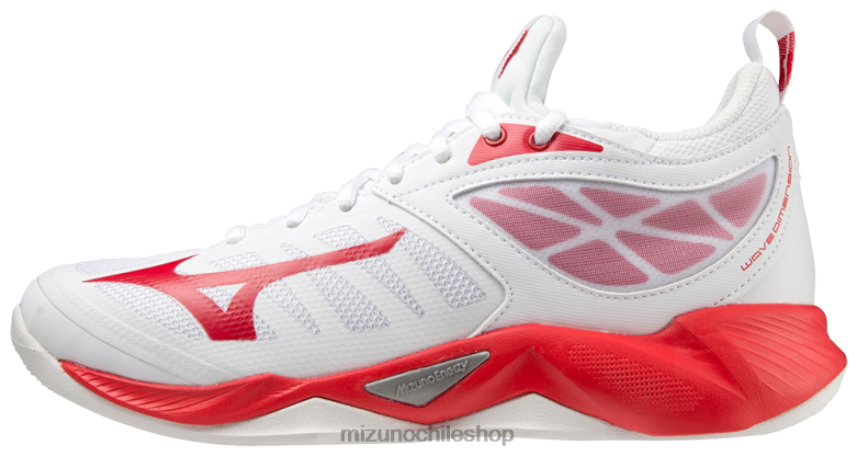 Mizuno zapato de voleibol wave dimension blanco-rojo(0010) mujer zapatos ZH2D2191 Mizuno Chile Mizuno zapato de voleibol wave dimension blanco-rojo(0010) mujer zapatos ZH2D2191 Mizuno Chile