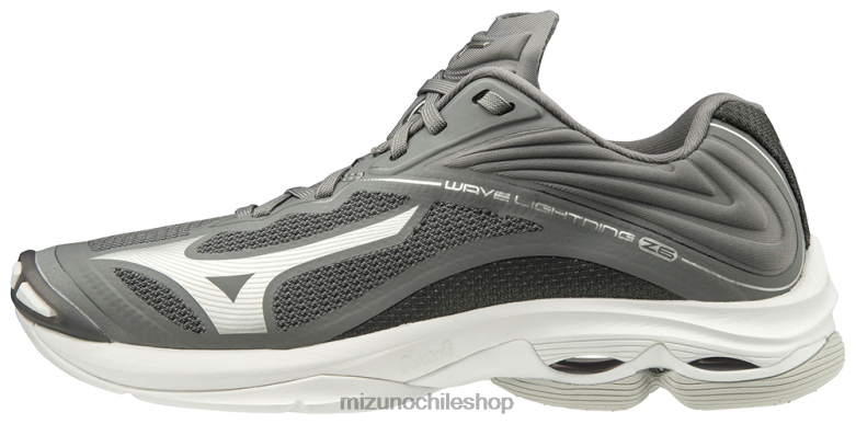 Mizuno zapato de voleibol wave lightning z6 gris(9191) hombres zapatos ZH2D2208 Mizuno Zapatos De Futbol